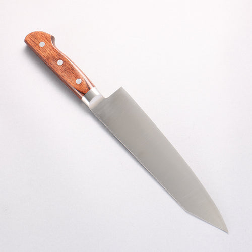 清助 VG10 切付牛刀 210mm 桃花心木 握把 - 清助刃物