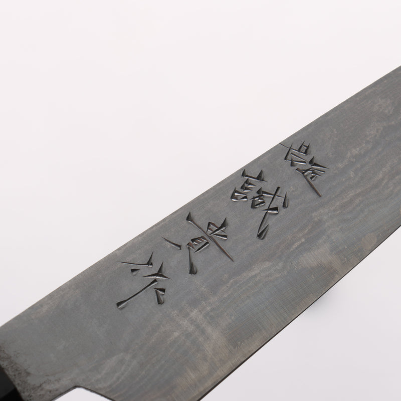 田中 誠貴 青鋼二號 大馬士革紋 多用途小刀 120mm 黑檀 握把 