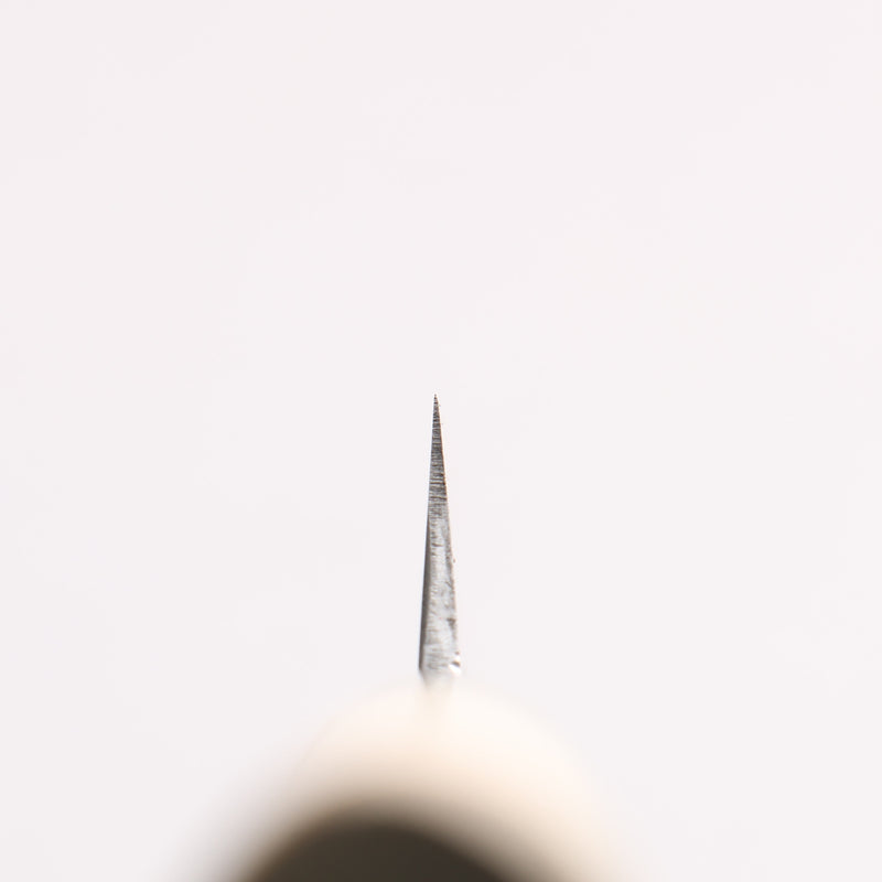 田中 誠貴 青鋼二號 大馬士革紋 多用途小刀 120mm 木蘭（口輪：水牛角） 握把 
