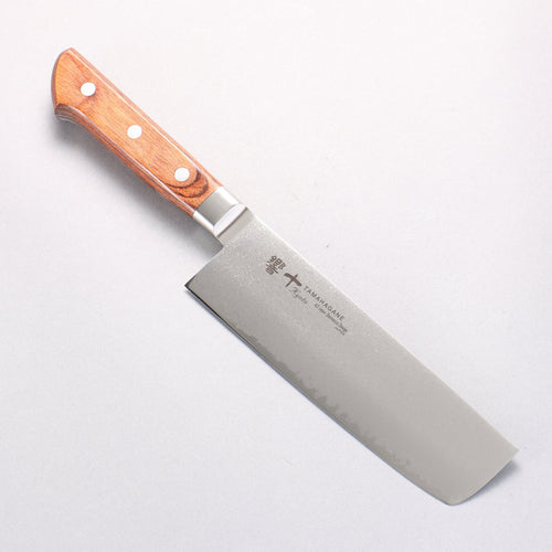 玉鋼 京都 63層 大馬士革紋 菜切 160mm KP-1116 - 清助刃物