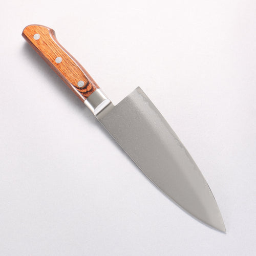 玉鋼 京都 63層 大馬士革紋 出刃 170mm KP-1117 - 清助刃物