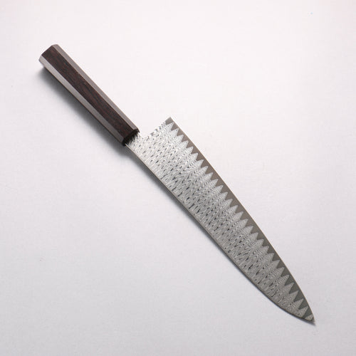 寬丈 VG10 大馬士革紋 階梯圖案 牛刀 240mm 黑檀 握把