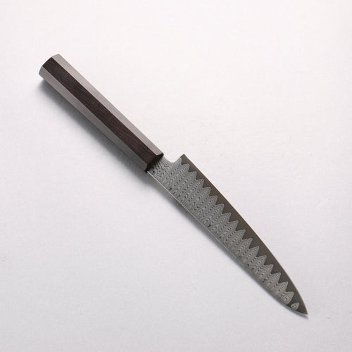 寬丈 VG10 大馬士革紋 階梯圖案 多用途小刀 150mm 黑檀 握把