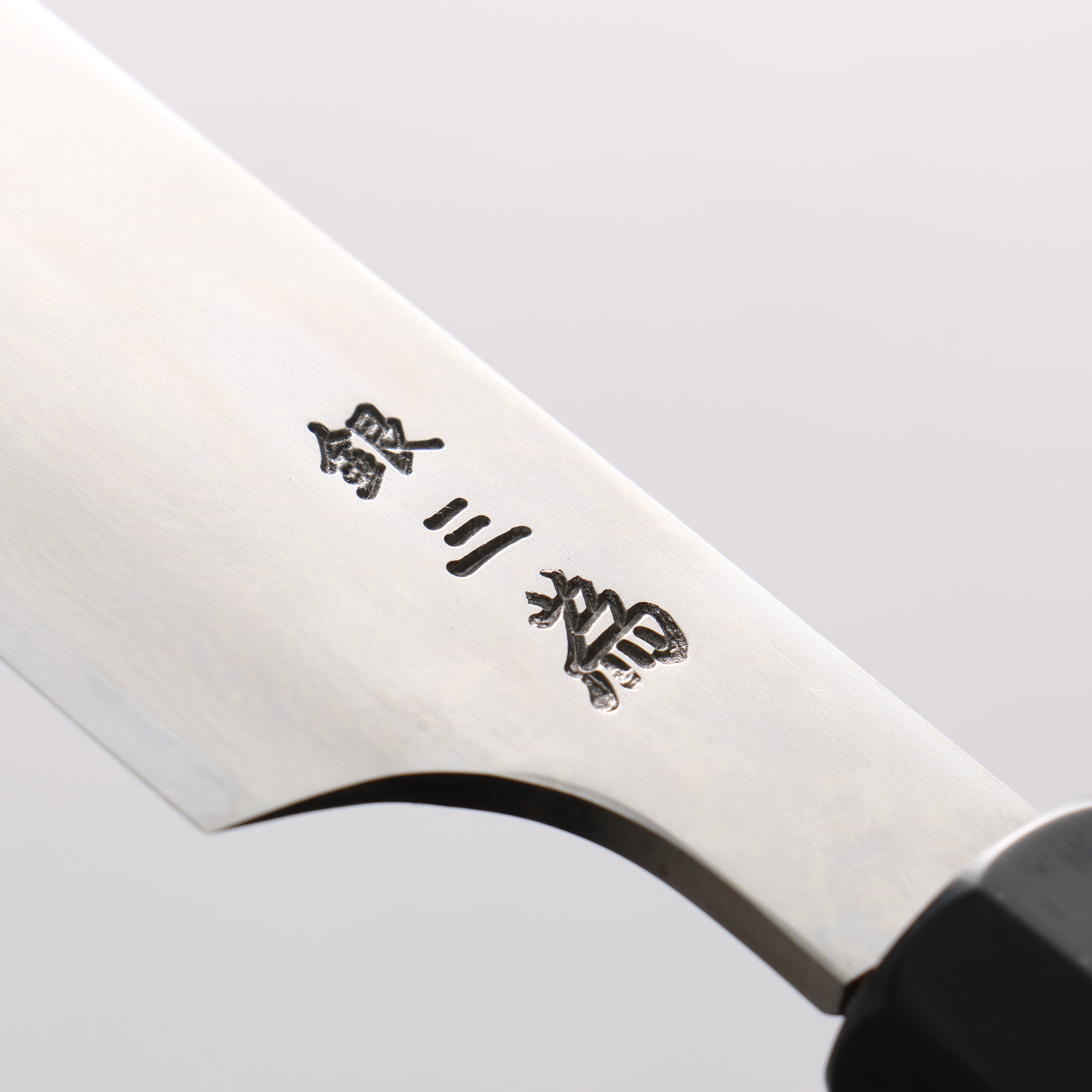 堺 孝行 銀三鋼 大馬士革紋 劍型柳刃 270mm 握把 - 清助刃物