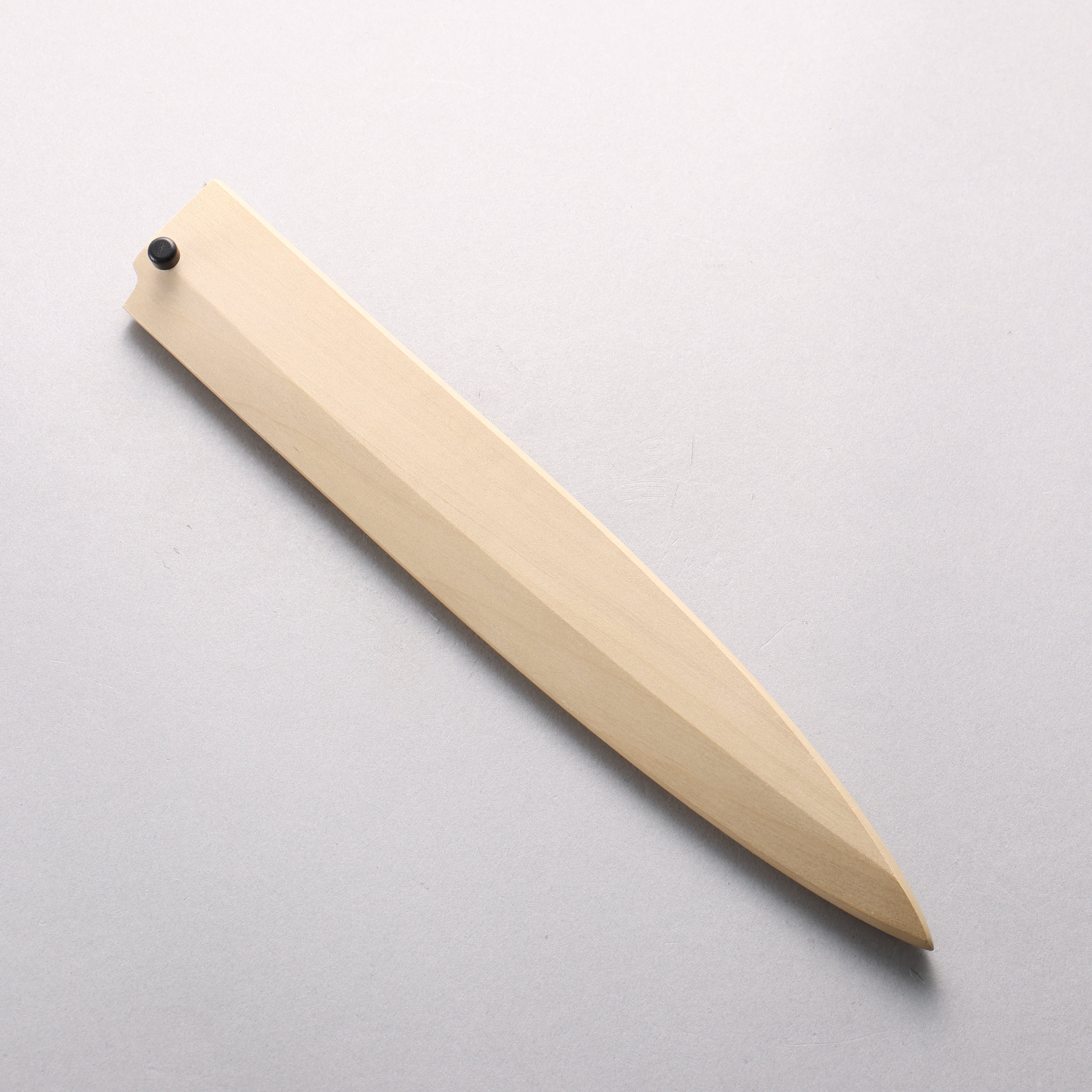 鐵泉 田中作 Tamahagane 鏡面處理 柳刃 240mm 黑檀 握把 附刀鞘 - 清助刃物