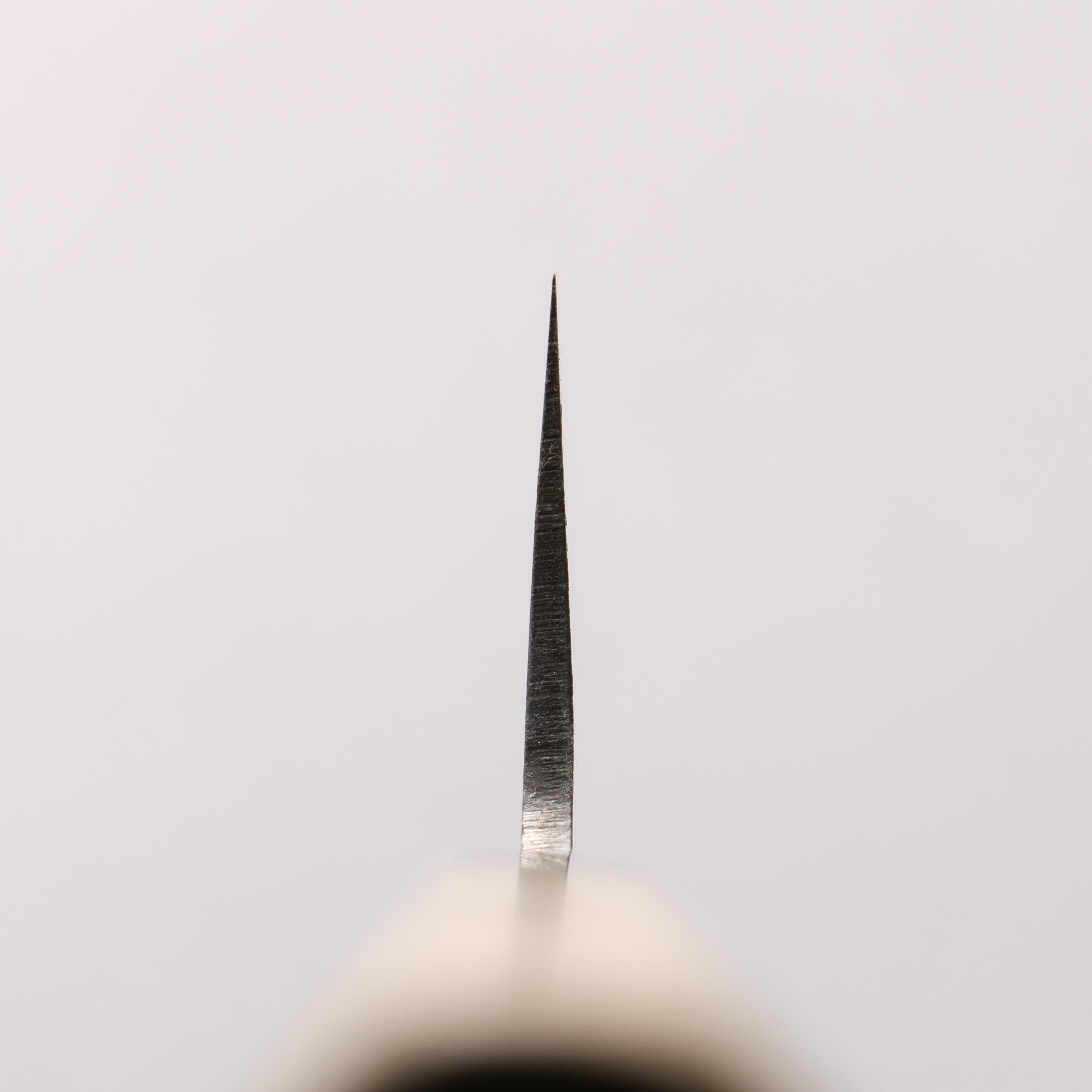 源 昭忠 白鋼二號 霞研 三德刀 180mm 木蘭 握把 - 清助刃物