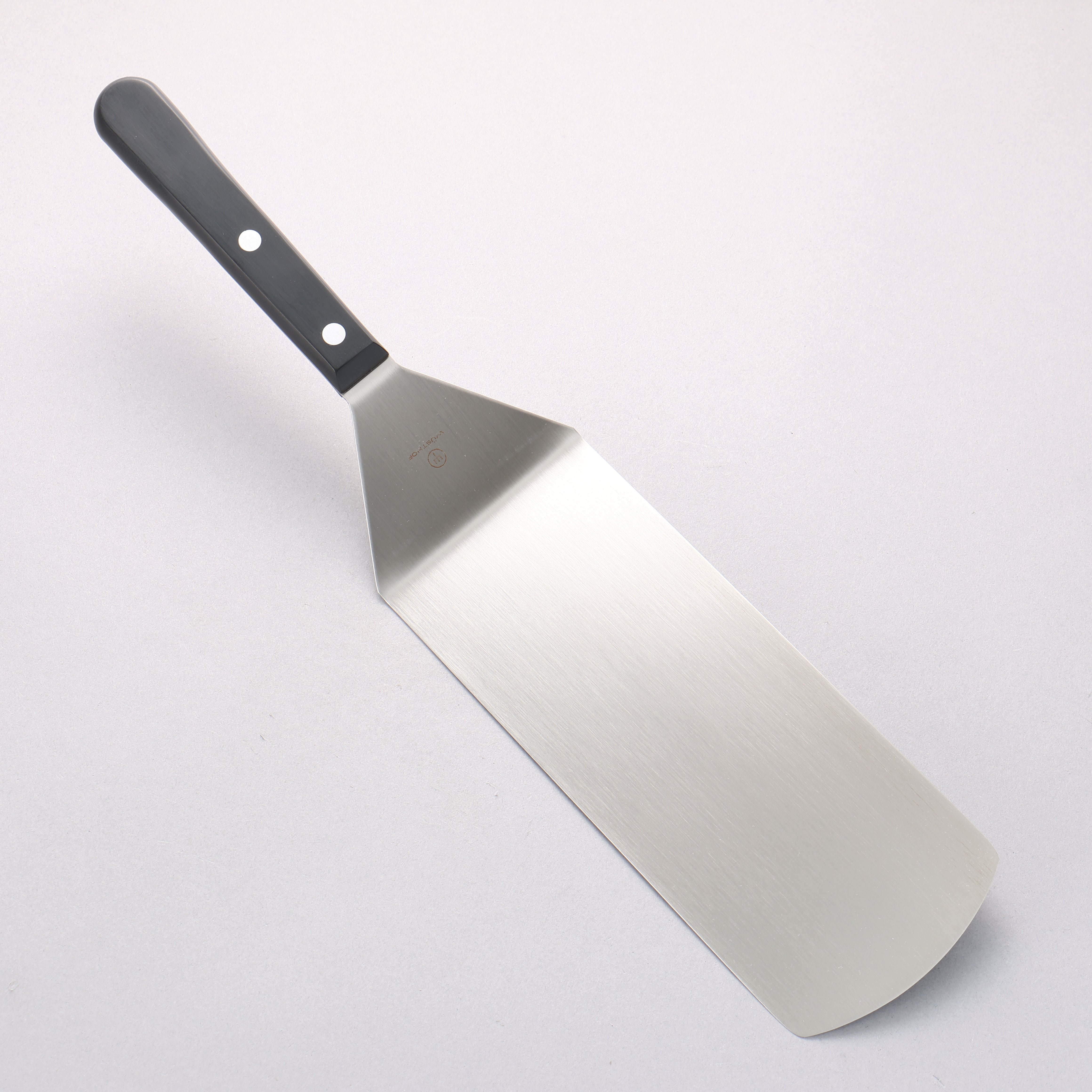 WUSTHOF 不鏽鋼料理鏟 200mm 黑塑膠 握把 - 清助刃物