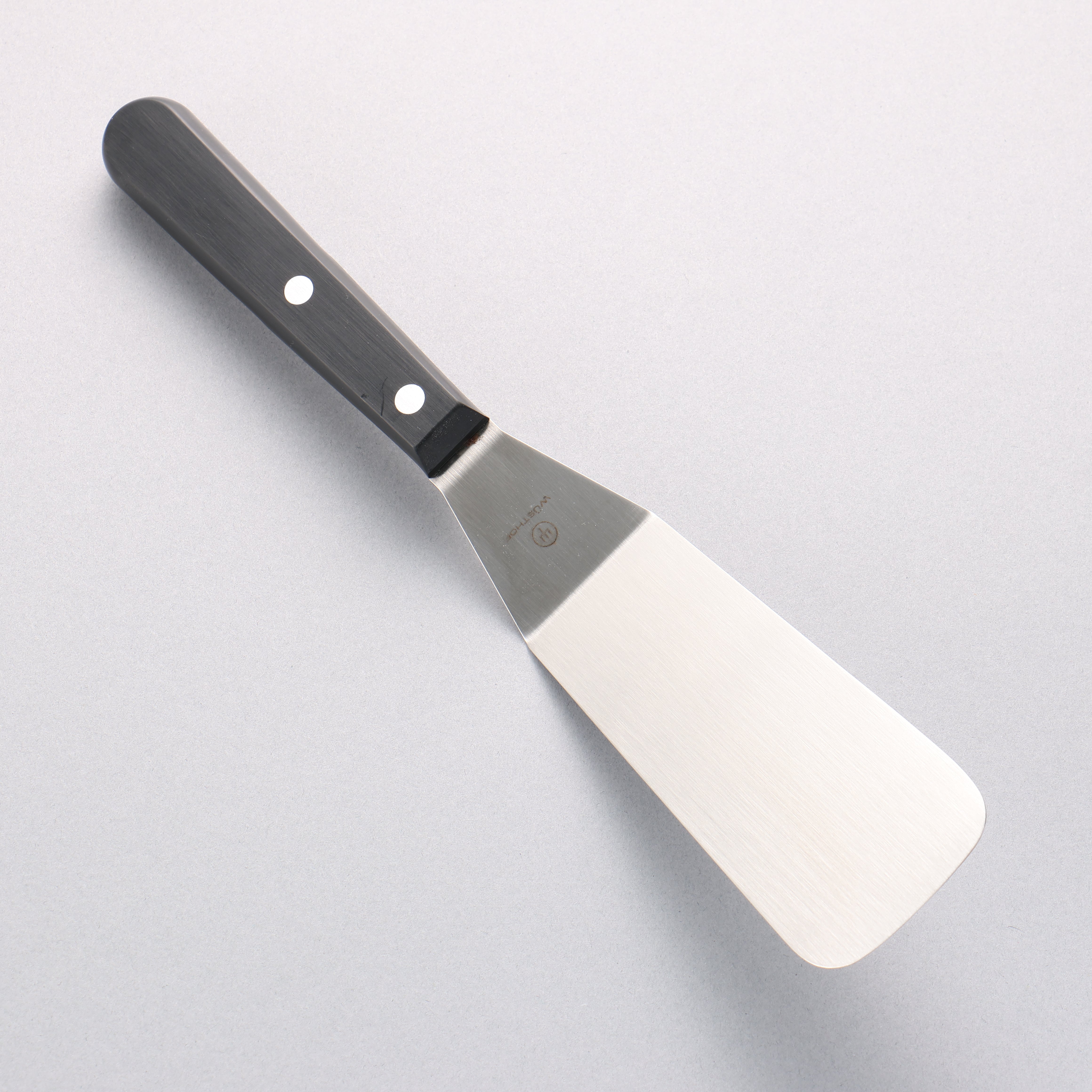 WUSTHOF 不鏽鋼 料理鏟 120mm 黑塑膠 握把 - 清助刃物