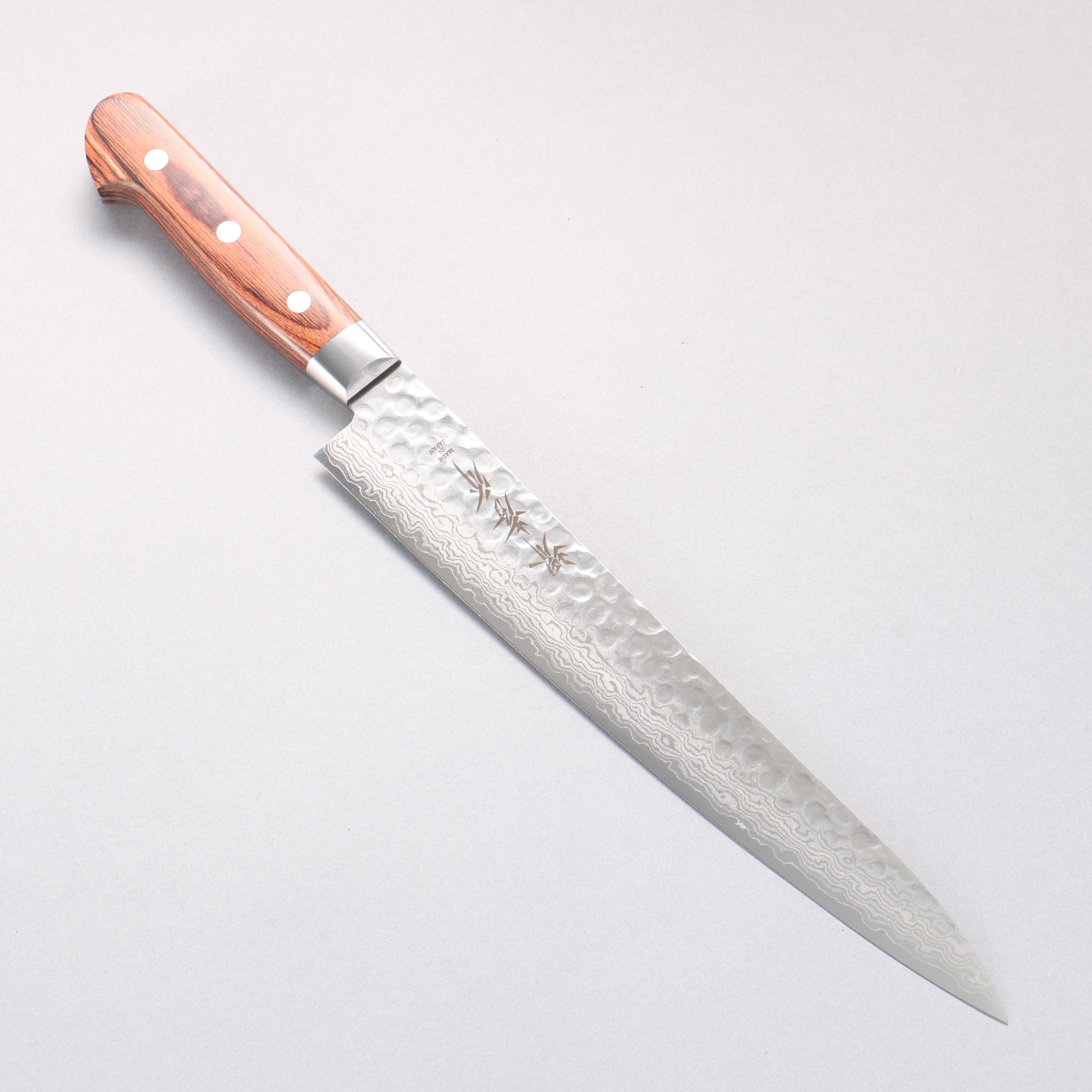 堺 孝行 VG10 17層大馬士革紋 筋引 240mm - 清助刃物