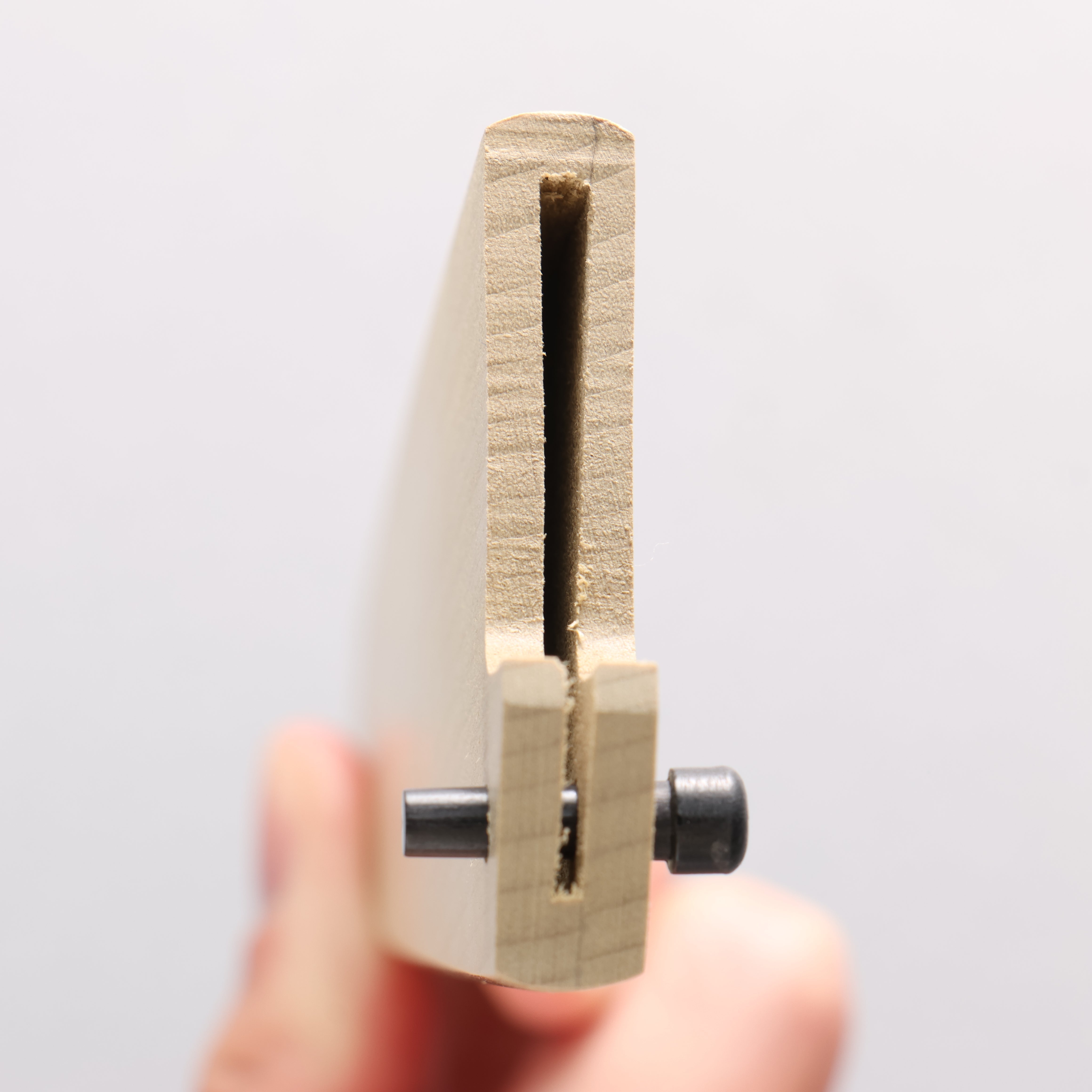 木蘭鞘 150mm 剔骨刀用 附合成木安全栓 Houei - 清助刃物