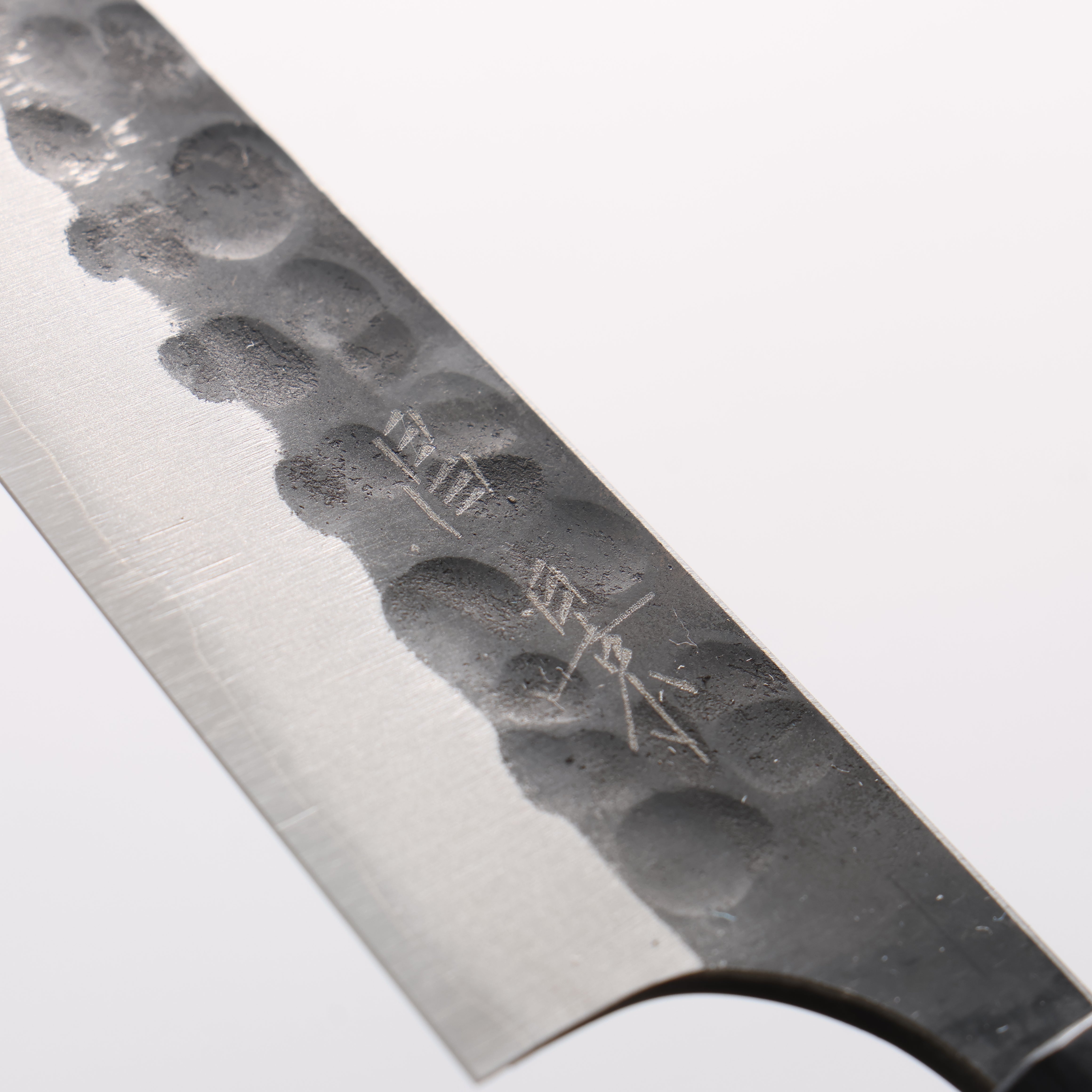 昌景 小石 超級青鋼 黑打 多用途小刀 120mm 美國櫻桃木 握把 - 清助刃物