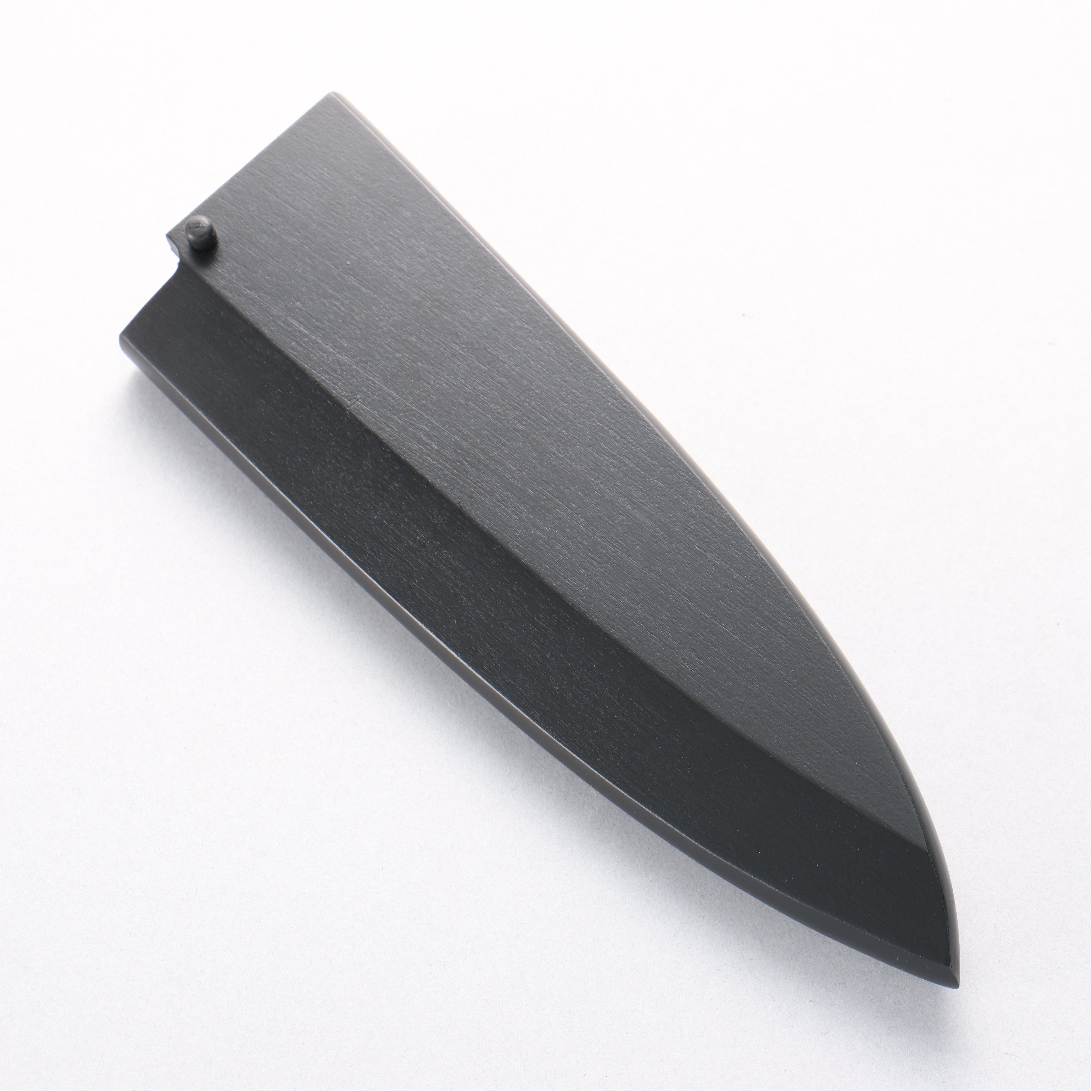 黑 木蘭 鞘 180mm 出刃用 附合成木安全栓 Kaneko - 清助刃物