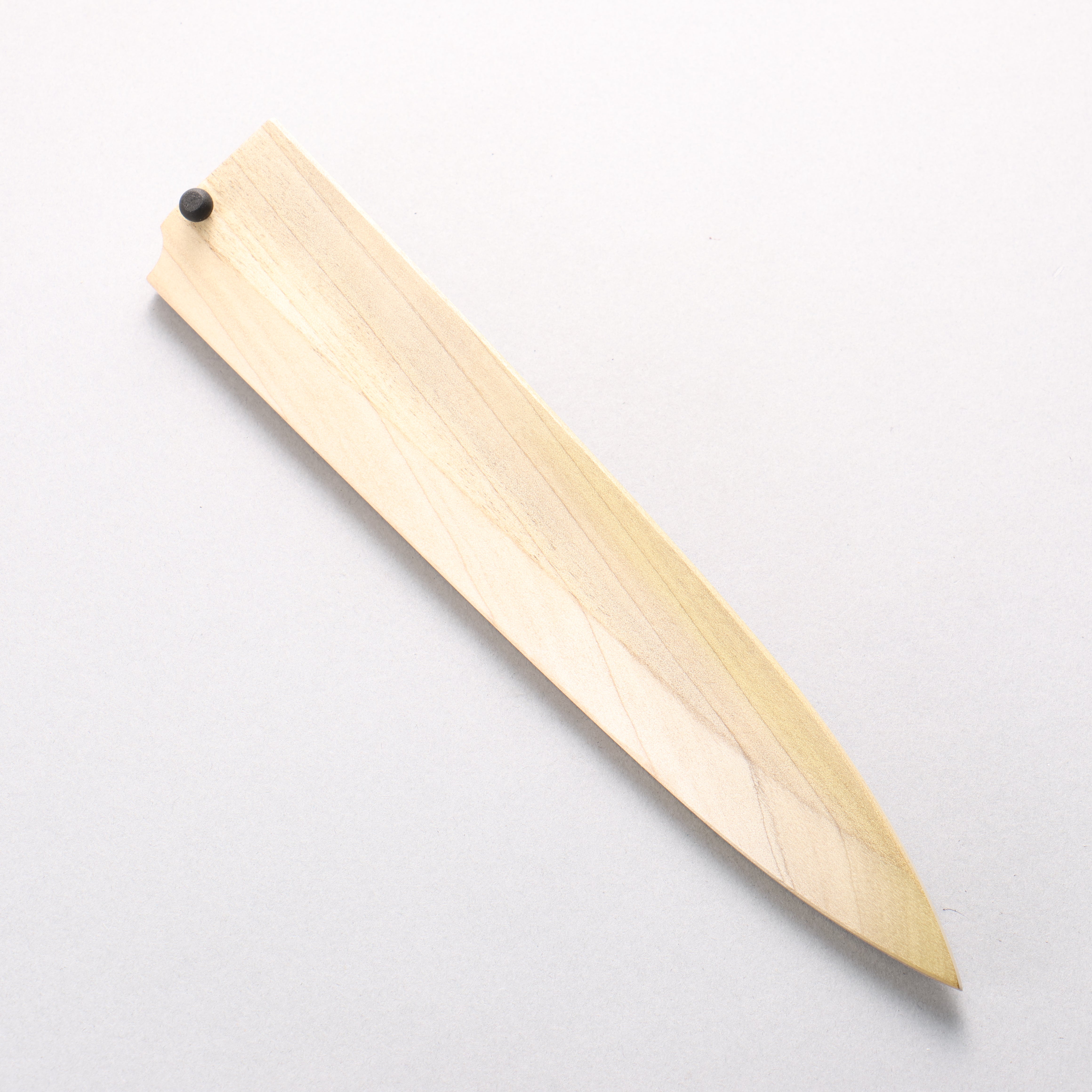 木蘭鞘 210mm 柳刃用 附合成木安全栓 - 清助刃物