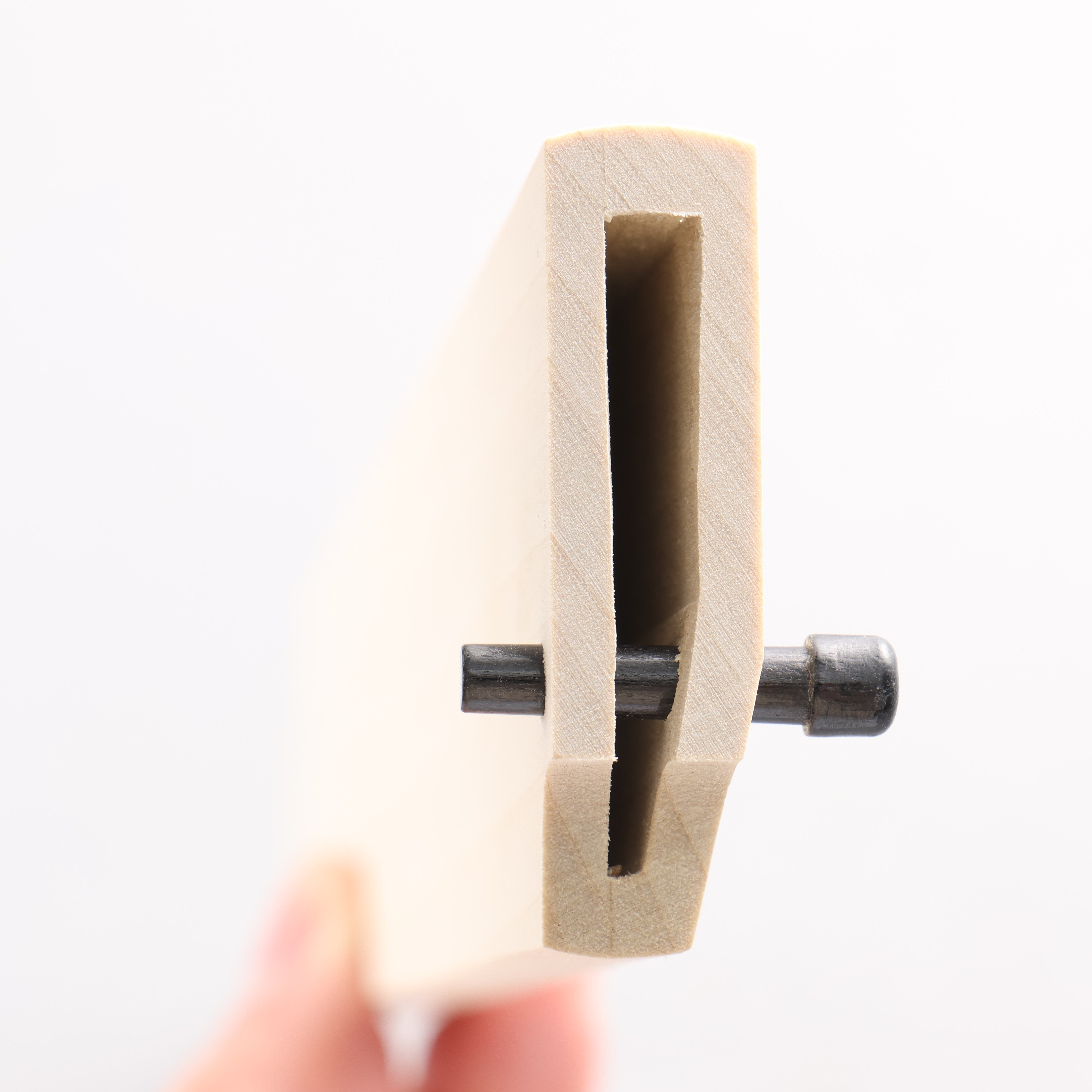 木蘭 鞘 切付柳刃用 附合成木安全栓 270mm Kaneko - 清助刃物