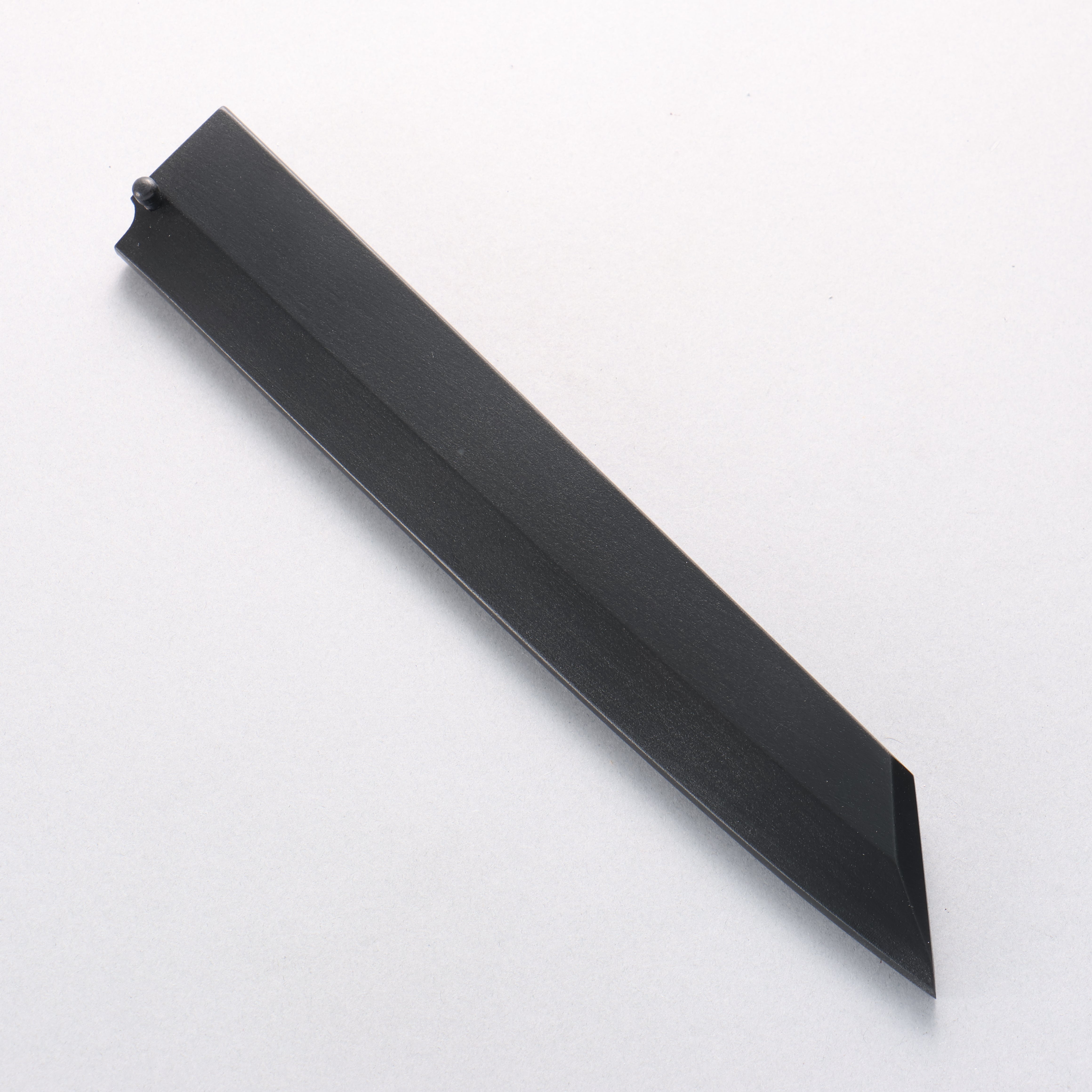 黑 木蘭 鞘 切付柳刃用 附合成木安全栓 240mm Kaneko - 清助刃物