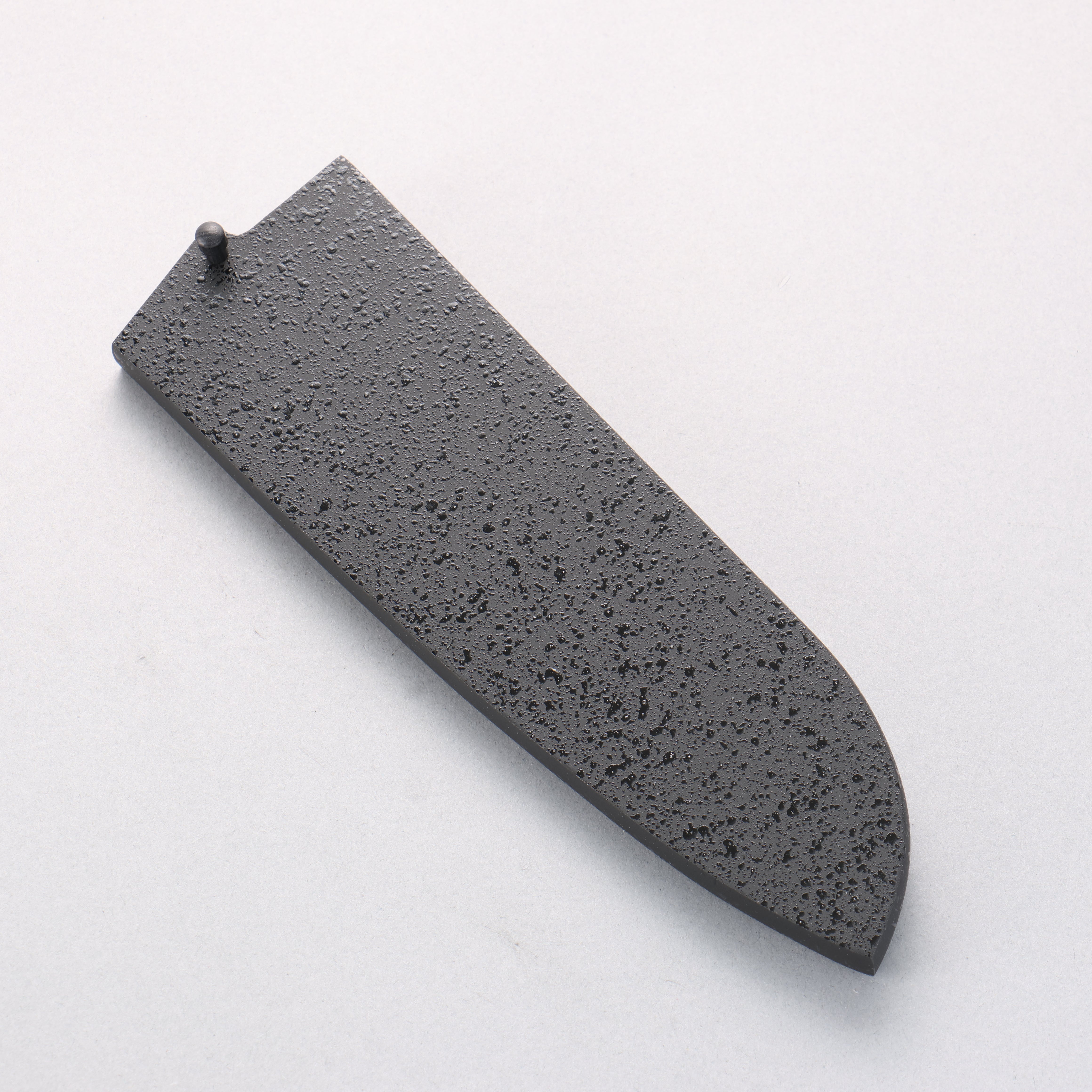 黑石目圖樣 木蘭 鞘 165mm 三德刀用 附合成木安全栓 - 清助刃物