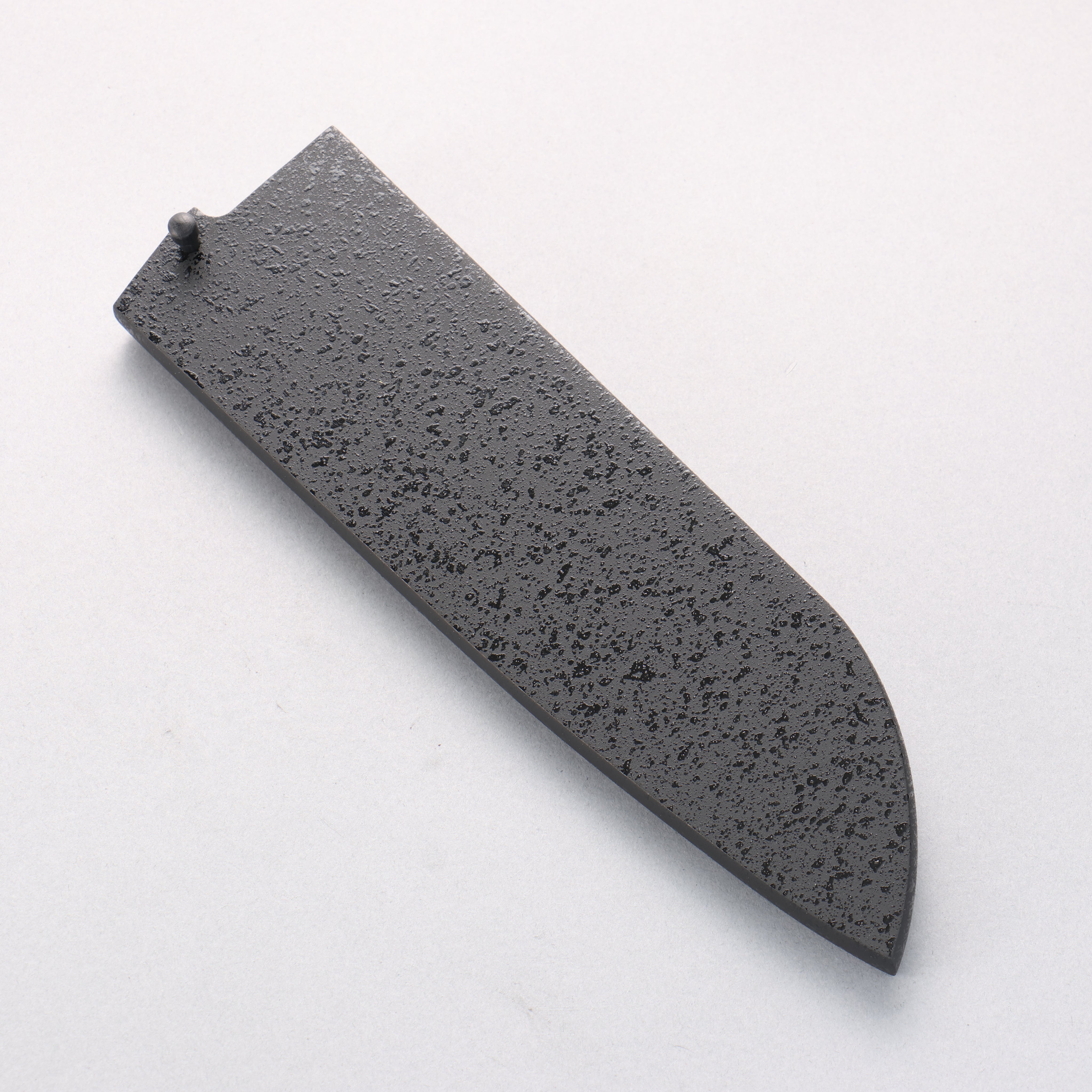 黑石目圖樣 木蘭 鞘 三德刀用 附合成木安全栓 180mm - 清助刃物