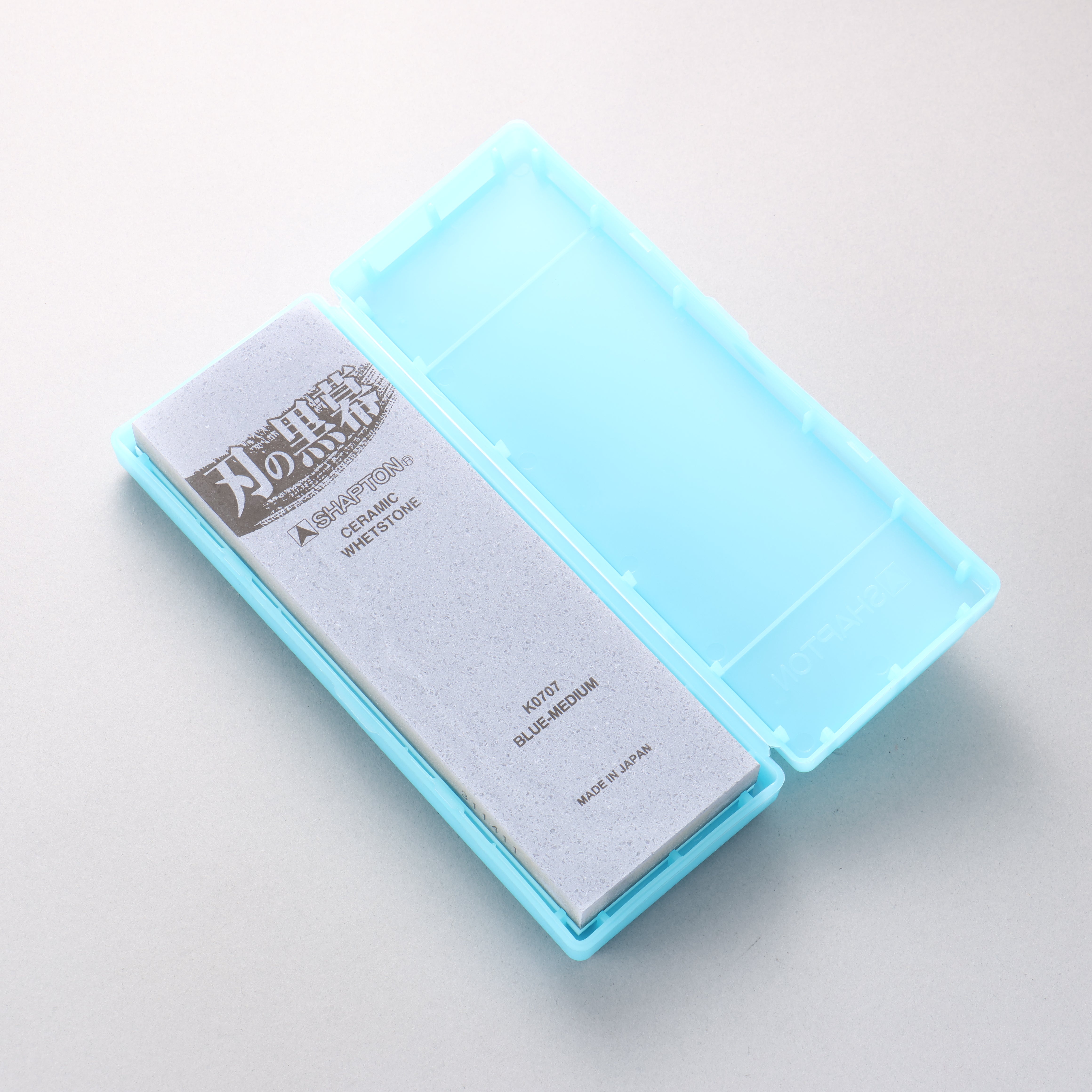 Shapton 刃之黑幕系列 中砥 磨刀石 藍 - #1500