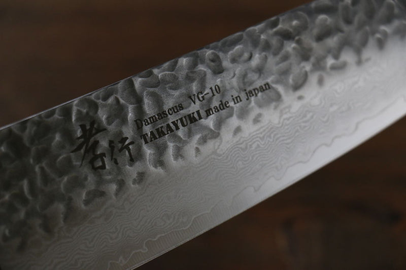 堺 孝行 VG10 33層 大馬士革紋 三德刀 180mm 桃花心合成木 握把 - 清助刃物