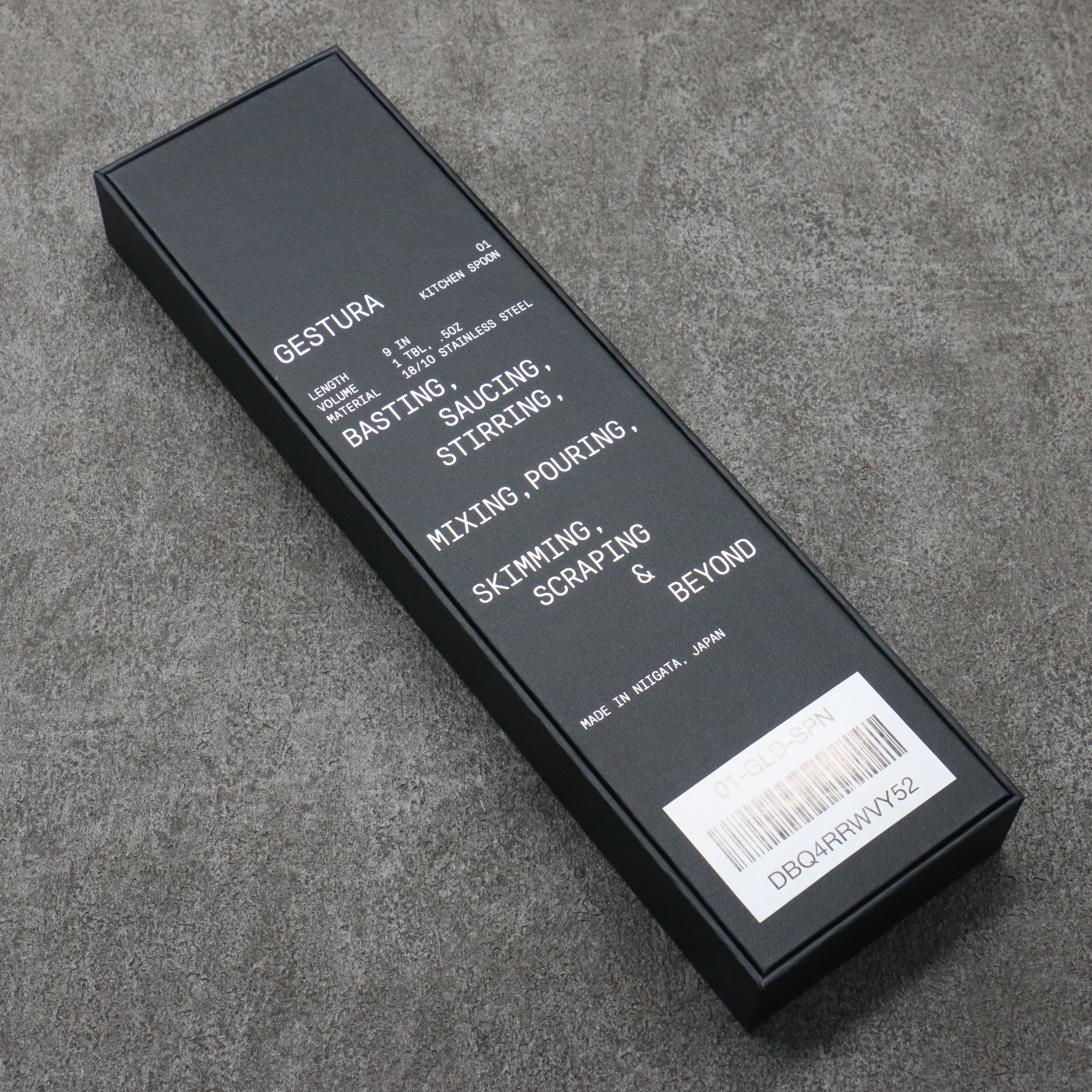 Gestura 金色金屬 湯匙 235mm - 清助刃物