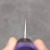堺 孝行 琳凰 VG10 33層 大馬士革紋 劍型三德刀 日本刀 160mm 紫色漆塗 握把 - 清助刃物