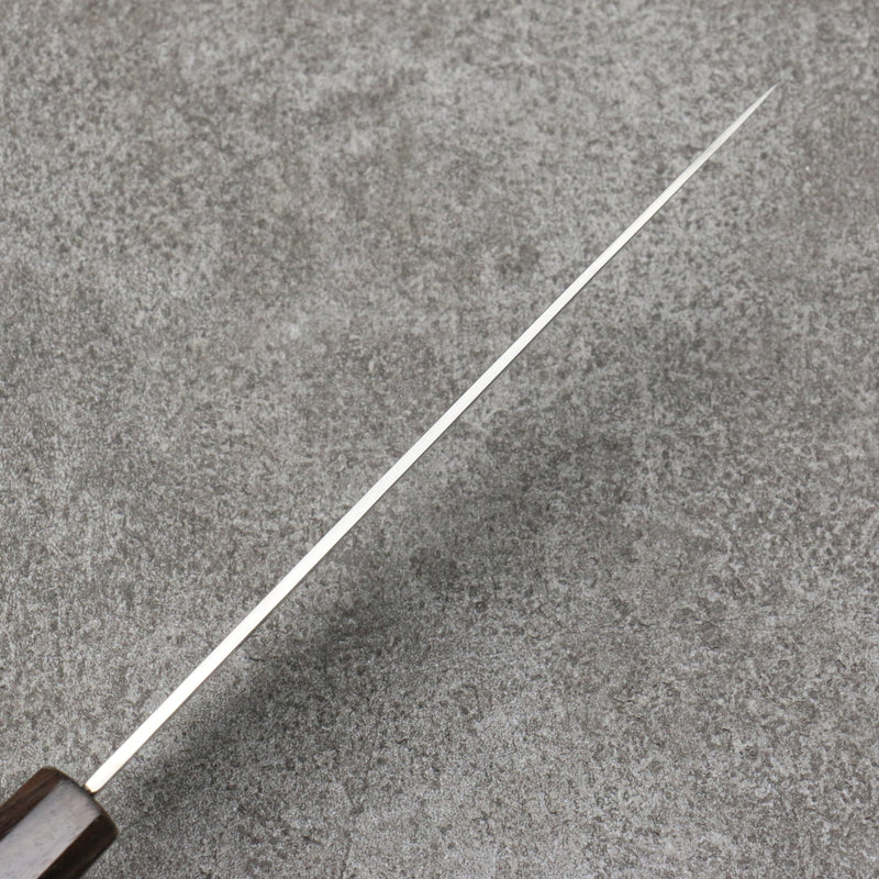 清助 銀三鋼 切付多用途小刀 日本刀 150mm 黑檀 握把 - 清助刃物