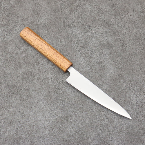 清助 銀三鋼 打磨處理 多用途小刀 135mm 白橡木 握把 - 清助刃物