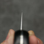 清助 VG10 33層 鏡面處理 大馬士革紋 切付牛刀 210mm 黑合成木 握把 - 清助刃物