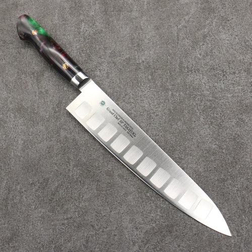 堺 孝行 大廚系列 SP 瑞典鋼 牛刀鮭魚刀型 240mm SP Type III (銀河) 握把 - 清助刃物