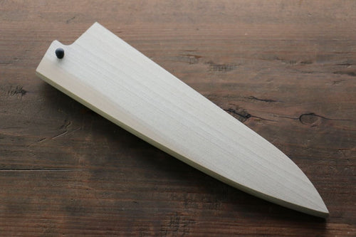 木蘭 鞘 牛刀用 附合成木安全栓 210mm - 清助刃物