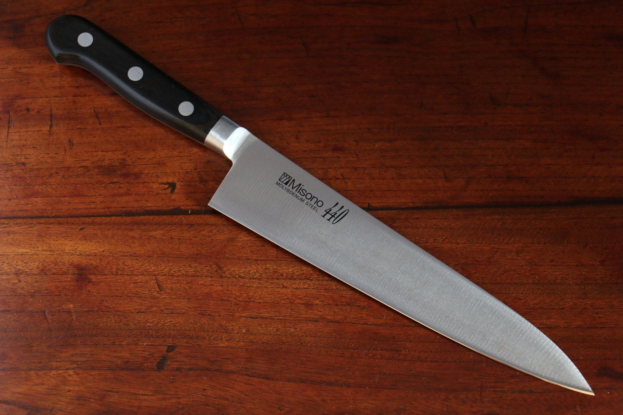 Misono 440 鉬鋼（MOL） 牛刀日本刀– 清助刃物