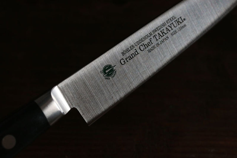 堺 孝行 大廚系列 瑞典鋼 多用途小刀  90mm 握把 - 清助刃物