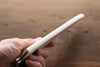 木蘭 鞘 牛刀用 附合成木安全栓 240mm Kaneko - 清助刃物