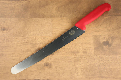 VICTORINOX 不鏽鋼 麵包刀 日本刀 260mm 塑膠 握把 - 清助刃物