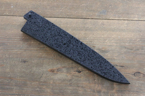 黑石目圖樣 木蘭 鞘 多用途小刀用 附合成木安全栓 180mm Houei - 清助刃物