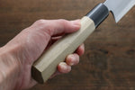 清助 鉬鋼（MOL） 霞研 柳刃 日本刀 握把 - 清助刃物