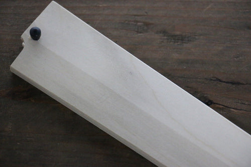 木蘭 鞘 柳刃用 附合成木安全栓 300mm - 清助刃物