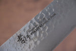 堺 孝行 VG10 33層大馬士革紋 劍型牛刀  190mm 櫟木漆塗（皇赤） 握把 - 清助刃物