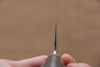 清助 PRO-J VG10 鎚目 牛刀  200mm 黑米卡塔（樹脂複合材料） 握把 - 清助刃物