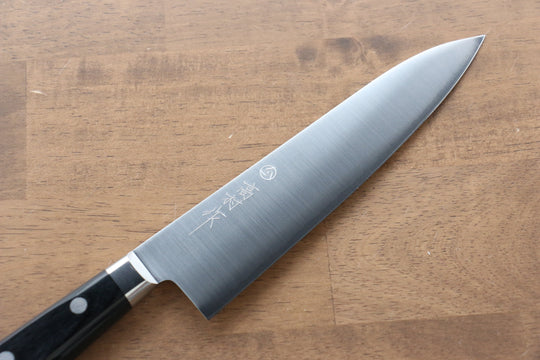 高村刃物 VG10 打磨處理 牛刀 日本刀 180mm 黑合成木握把 - 清助刃物