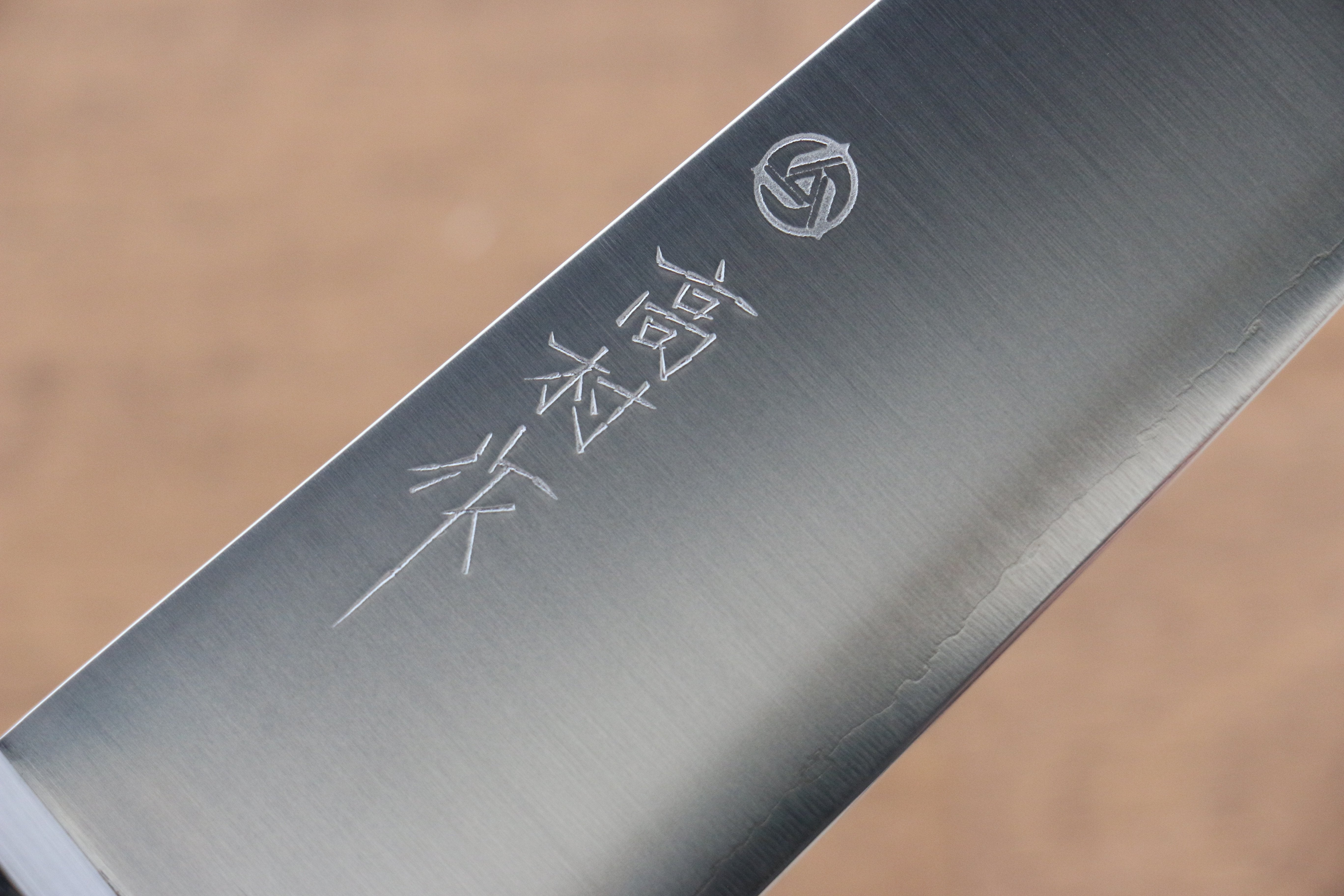 高村刃物 VG10 打磨處理 牛刀 日本刀 180mm 黑合成木握把 - 清助刃物