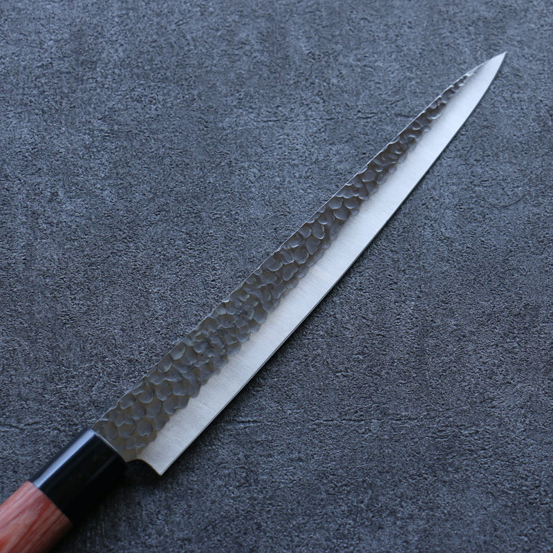 兼常 DSR-1K6 鎚目 筋引 日本刀 240mm 紅合成木 握把 - 清助刃物