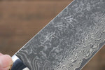 佐治 武士 R2/SG2 黑色大馬士革紋 文化刀 日本刀 180mm 鐵木 握把 - 清助刃物