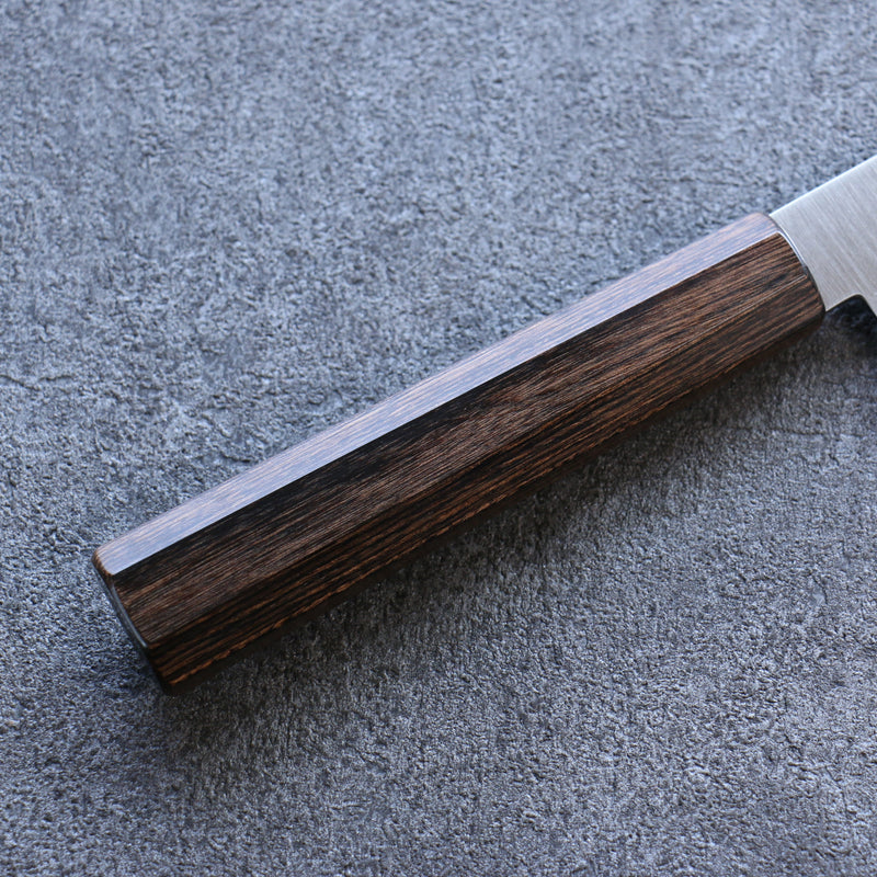 兼常 一途 VG10 牛刀 日本刀 210mm 茶色合成木 握把 - 清助刃物