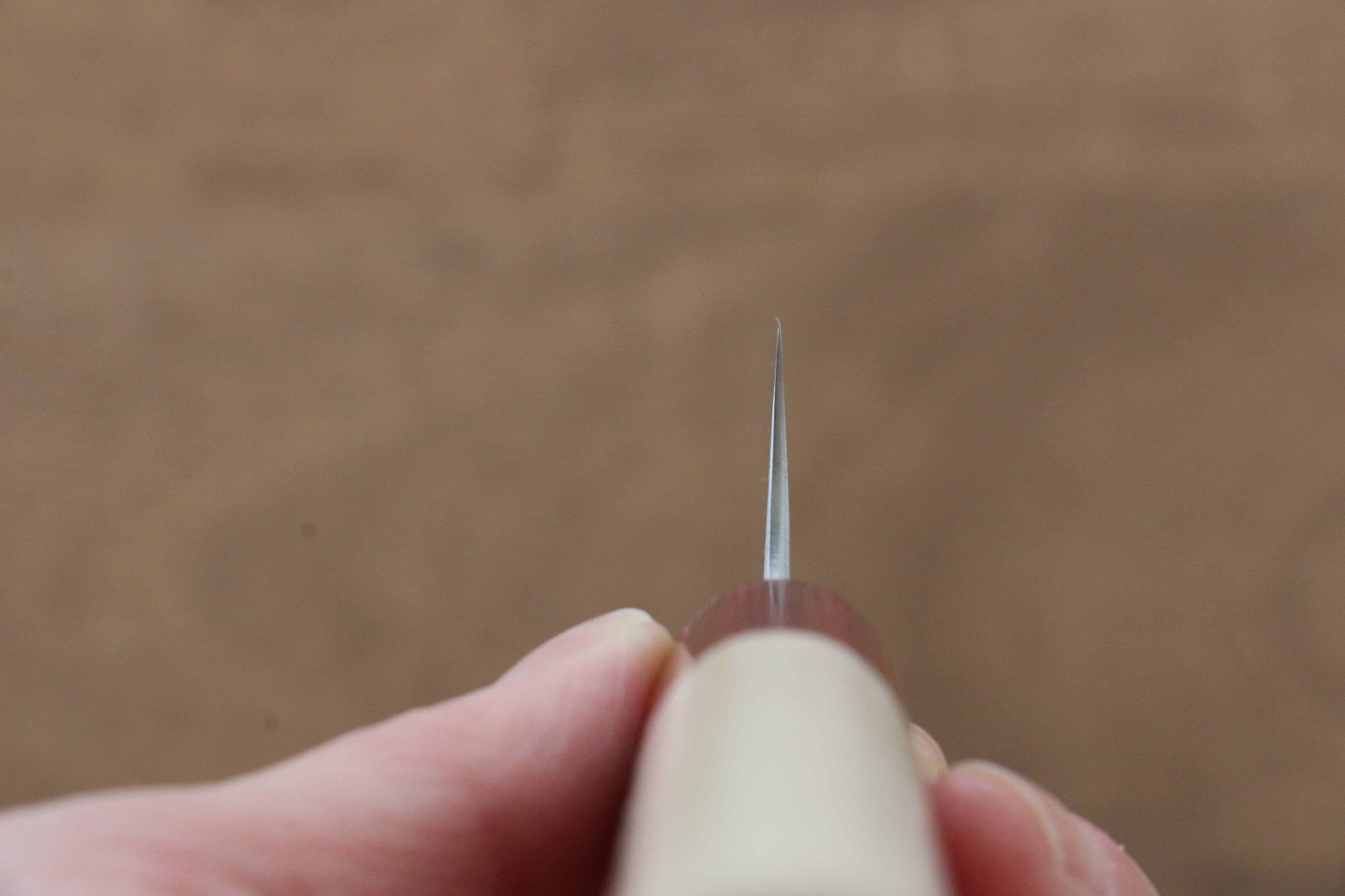 昌景 霧 VG10 大馬士革紋 多用途小刀 120mm 木蘭 握把 - 清助刃物