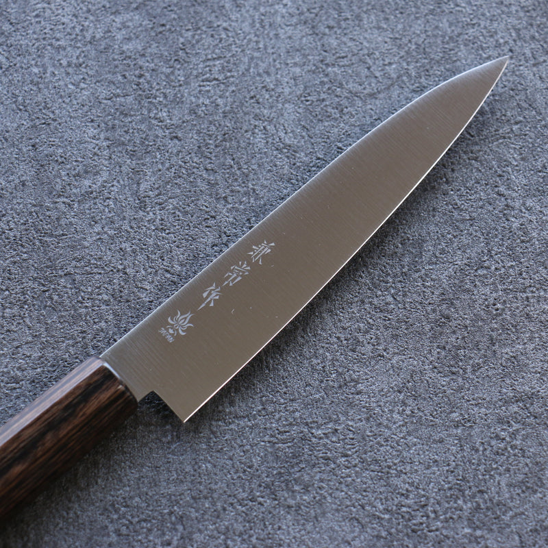 兼常 一途 VG10 多用途小刀 日本刀 135mm 茶色合成木 握把 - 清助刃物