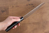 清助 鉬鋼（MOL） 三德刀  180mm 黑合成木握把 - 清助刃物