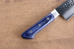 清助 VG10 33層 鎚目 大馬士革紋 牛刀  210mm 青合成木握把 - 清助刃物