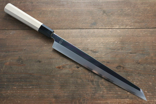 重陽 青鋼一號 鏡面處理 切付柳刃 日本刀 270mm 握把 - 清助刃物
