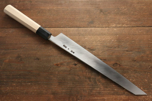 重陽 青鋼一號 鏡面處理 切付柳刃 日本刀 270mm 握把 - 清助刃物